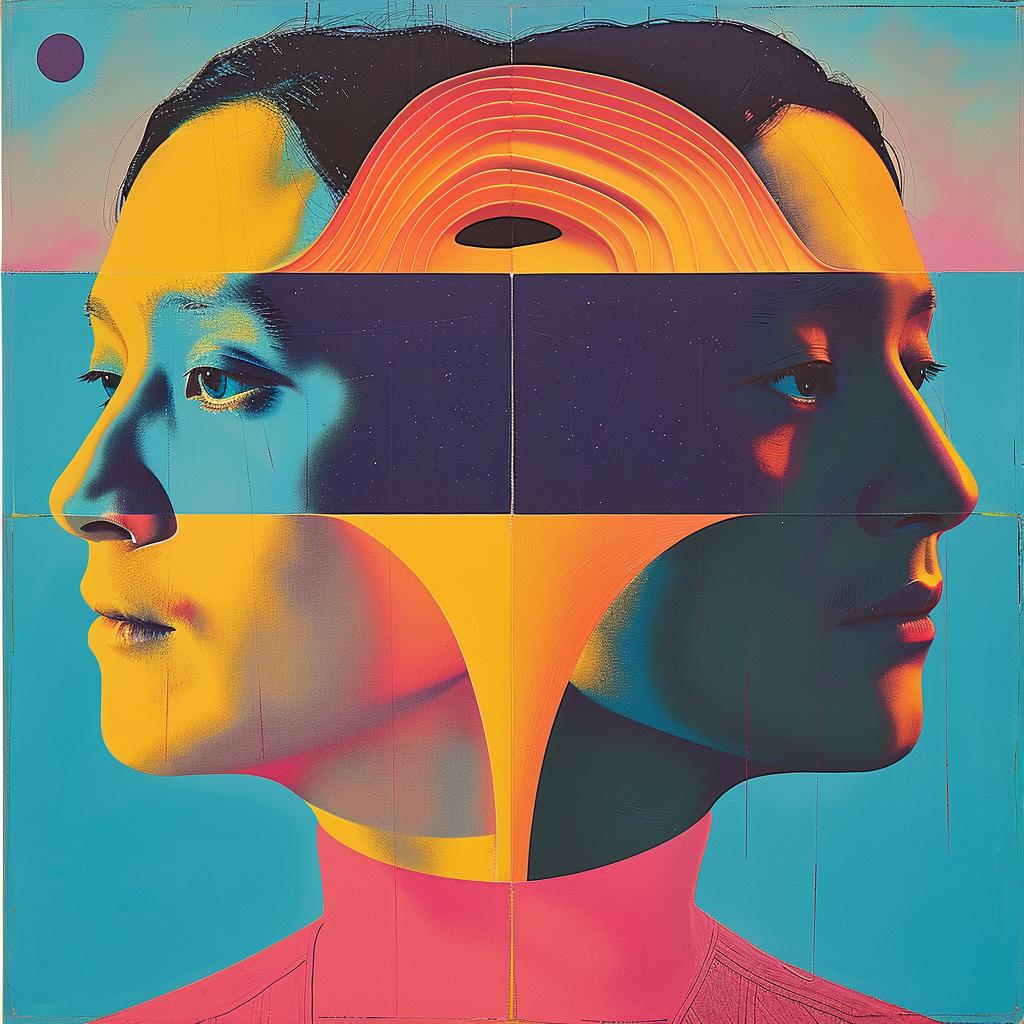 surreal  album  cover  colorful  background  art  Joan  Cornella  painting  poster 977830