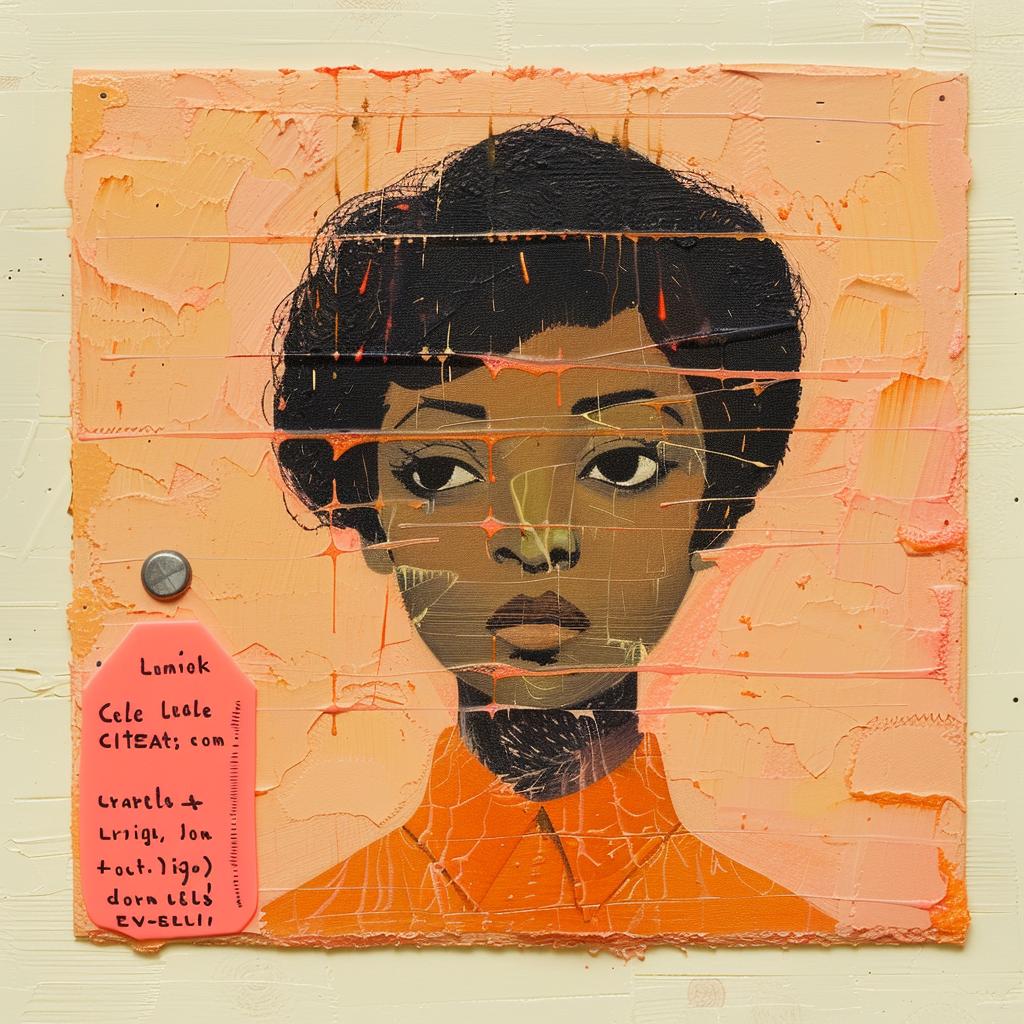 encaustic  paint  impasto  black  woman  quote  art  expression  powerful  cultural 1016179