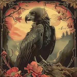 raven  person  multiple  figures  abstract  mysterious  dark  crow  enigma  artistry 1055045