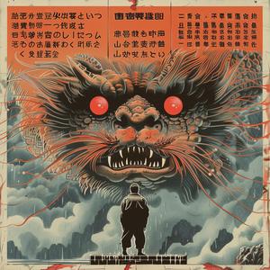 chromolithography  dragon  movie  poster  illustration  Quint Buchholz  Nychos  Japanese  art  graphic 1039420