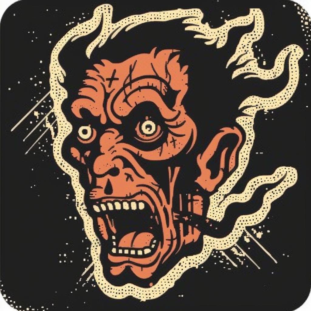 sticker  demon  cartoon  art  dark  humor  spiritual  naturalistic  introspective  occult 931732