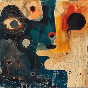 abstract  painting  face  chemigram  stylized  artwork  contemporary  expression  color  composition 1061488