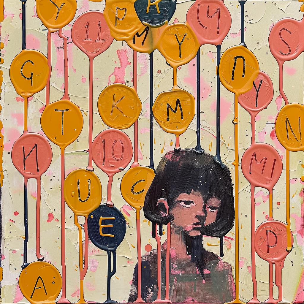 encaustic  paint  palette-knife  impasto  girl  balloons  art  colorful  whimsical  playful 951050
