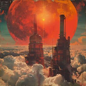 album  art  moon  cover  background  NoriYoshi  industrial  clouds  detailed  abstract 1040578