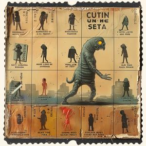 stamp  monsters  art  graphic  design  illustration  creatures  collection  visual  narrative 1067167