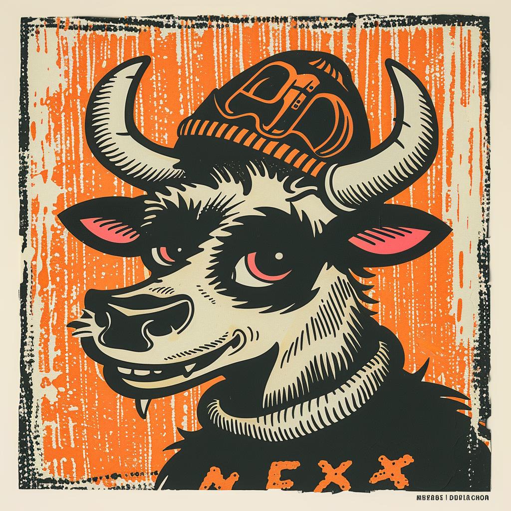 bull  hat  poster  streetwise  aggressive  animal  minimal  culture  art  fashion 958067