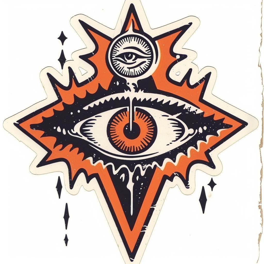 logo  blackletter  eye  lightning  graphic  design  music  symbol  bold  art 932549