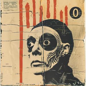 poster  man  face  encaustic  paint  Saul  Bass  Picasso  1974  art 1067364