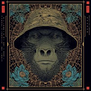 sasquatch  bigfoot  bucket  hat  album  cover  humorous  playful  creature  artwork 1071838