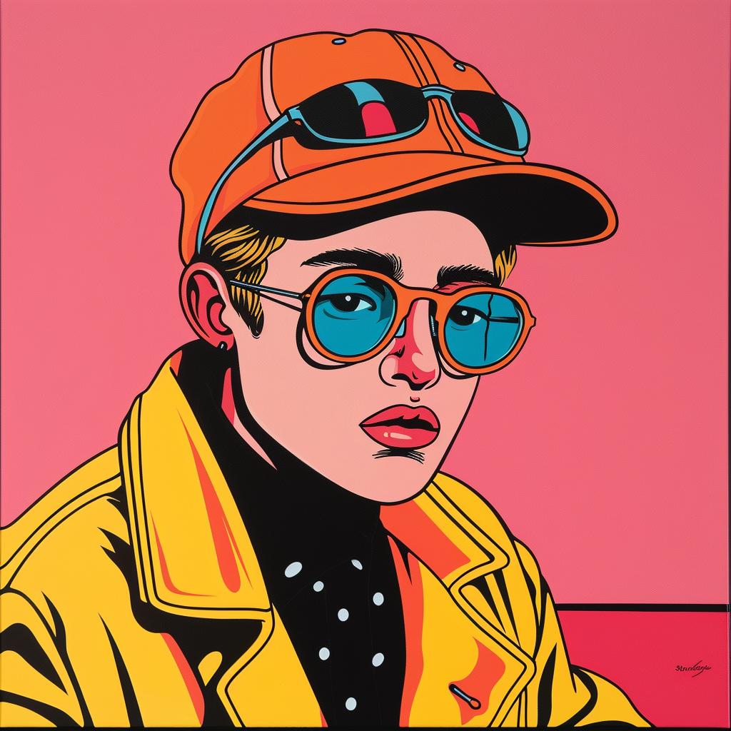 man  sunglasses  hat  painting  casual  stylized  character  cool  artwork  figurative 973841