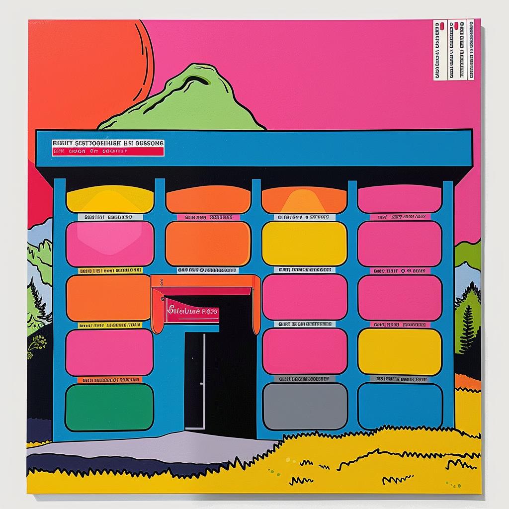 surreal  painting  building  colorful  sign  creative  naturalistic  art  introspective  design 973566