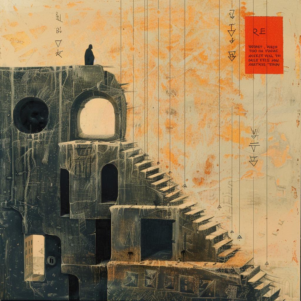 naturalistic  occult  painting  spiritual  view  axonometrics  artist  Shaun  Tan  introspective 974888
