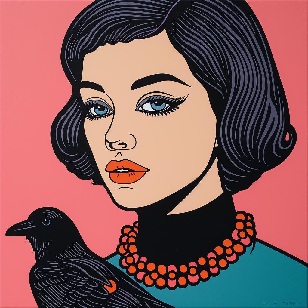 woman  bird  shoulder  painting  nature  symbolism  black  art 973235