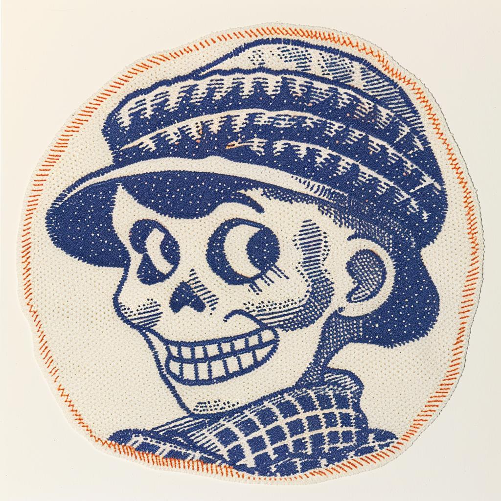 skull  hat  patch  chenille  streetwear  hip-hop  kawaii  simple  minimal  culture 961161