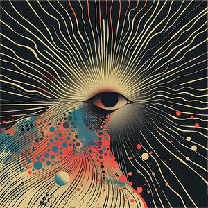 synthwave  symmetry  minimal  design  elements  floral  badge  artnouveau  radiating  lines 1038920