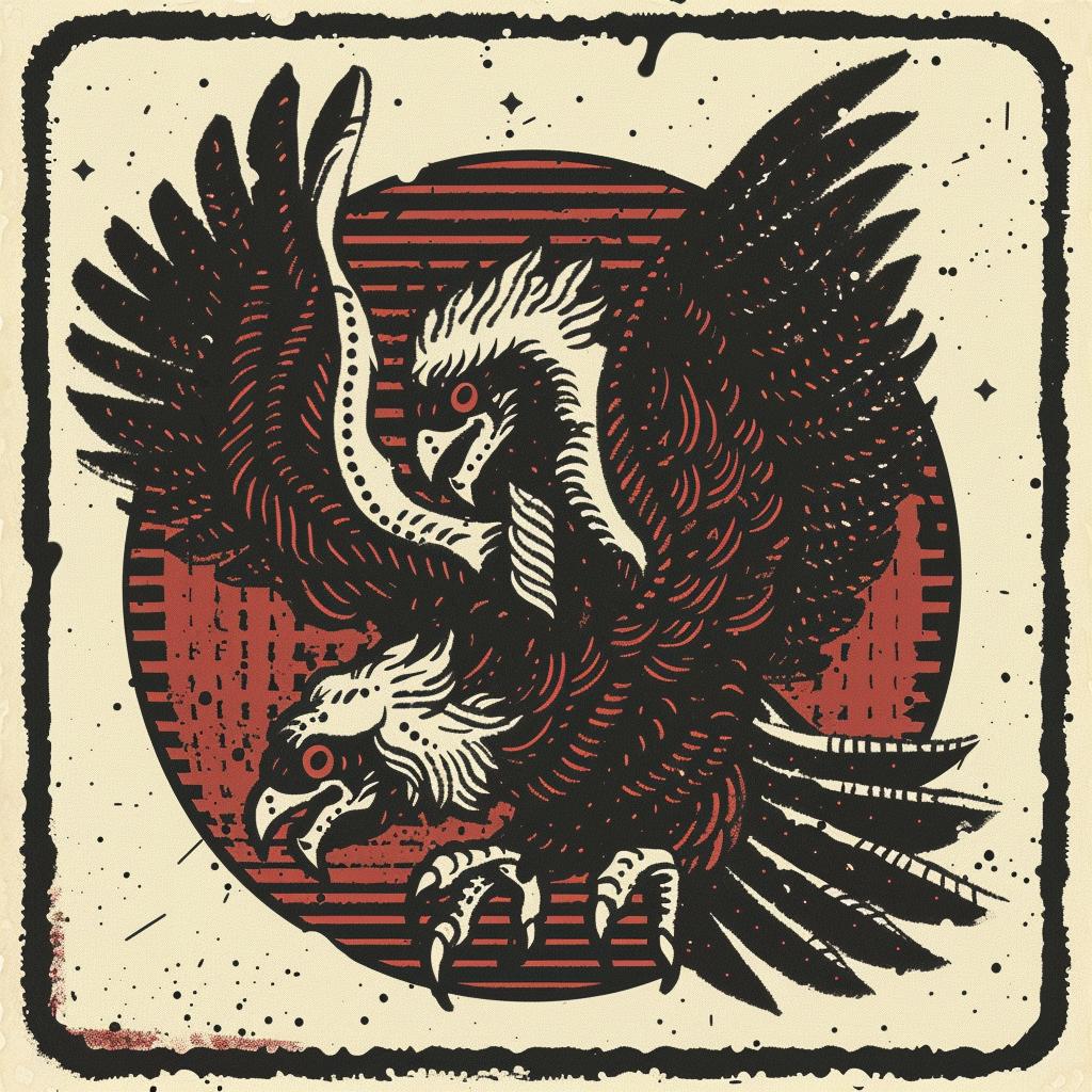 heraldry  art  poster  band  eagle  introspective  dark  spiritual  naturalistic  occult 933012