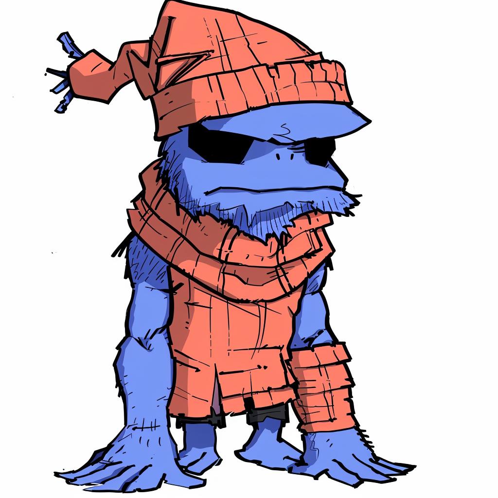 cartoon  character  hip-hop  minimal  red  hat  simple  aggressive  creature  urban 956112
