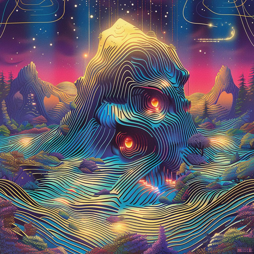 album  art  psychedelic  abstract  dreamlike  colorful  depiction  surreal  vivid  imaginative 967368