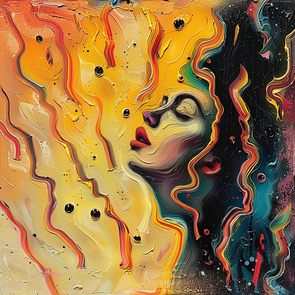 woman  head  air  painting  contemporary  mood  chromoluminosity  expressive  emotional  ceramic 950716