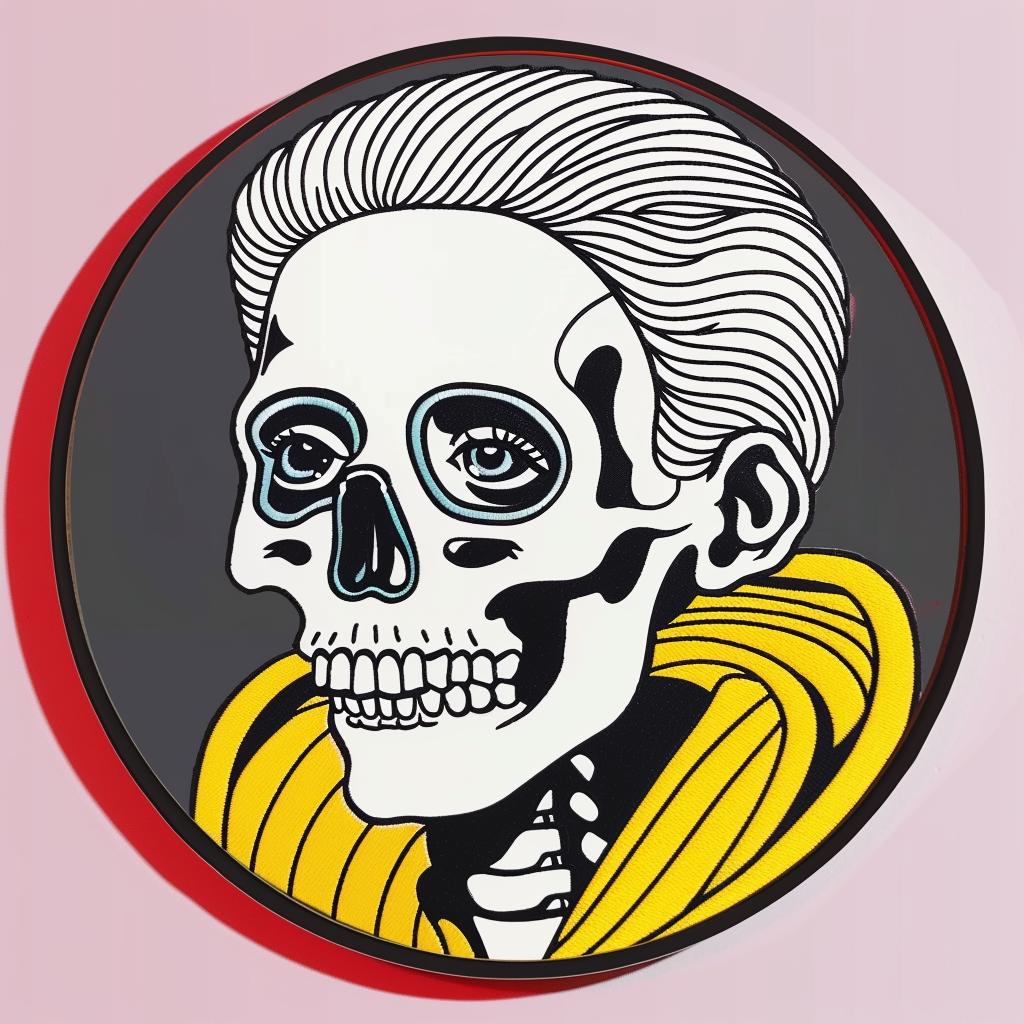 skull  yellowjacket  streetwear  chenille  minimal  blackwhite  stitch  hip-hop  culture  cool 961279