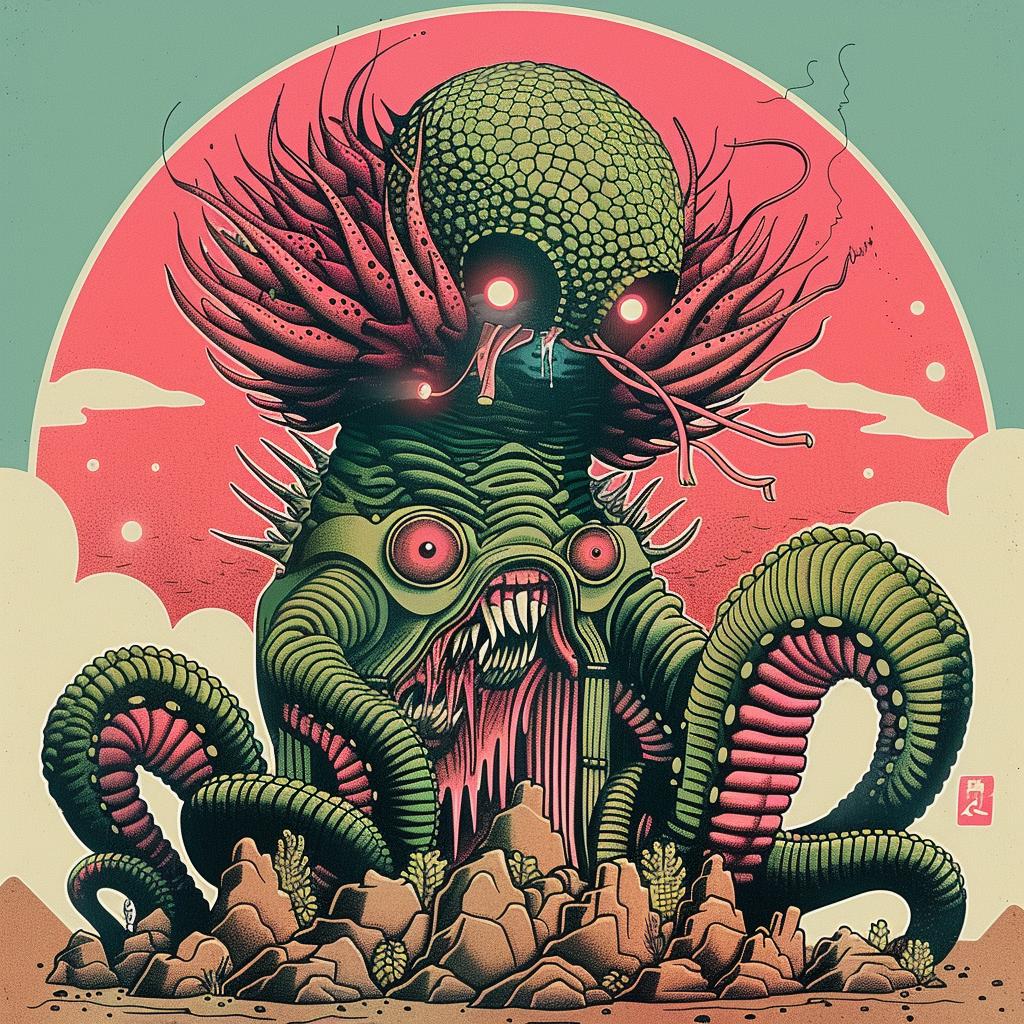 illustration  alien  tentacles  fantasy  creative  visual  art  surreal  character  whimsical 946526