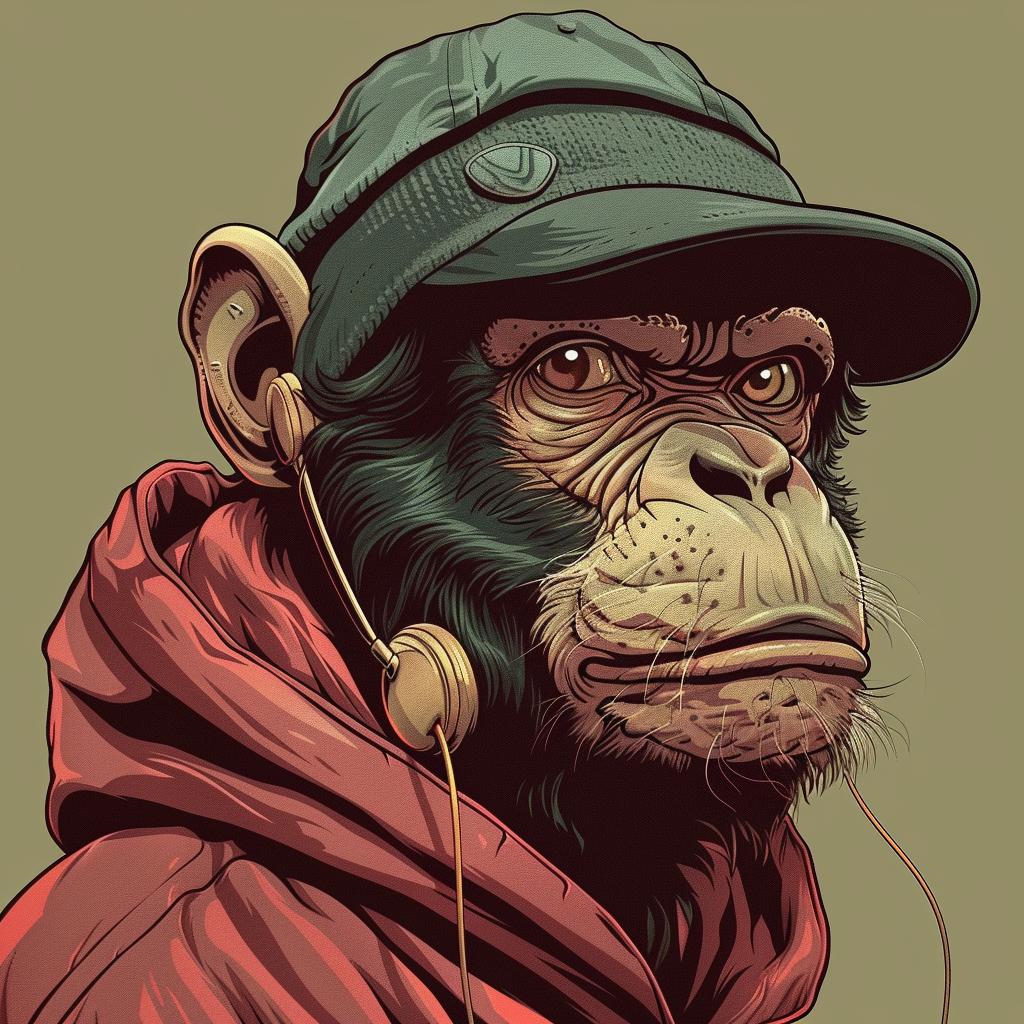 monkey  headphones  cap  streetwise  hip-hop  culture  minimal  animal  urban  cartoon 956415