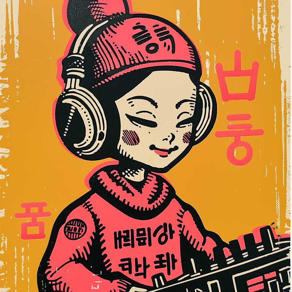 anthropomorphic  DJ  minimal  culture  poster  aggressive  urban  character  graphic  bold 956906