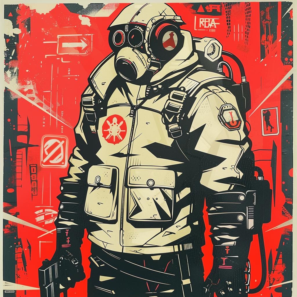 man  gasmask  goggles  poster  dramatic  military  action  vintage  portrait  surreal 944627