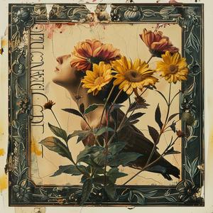woman  flowers  hair  chromolithography  art  colorful  nature  portrait  style  beauty 1038735