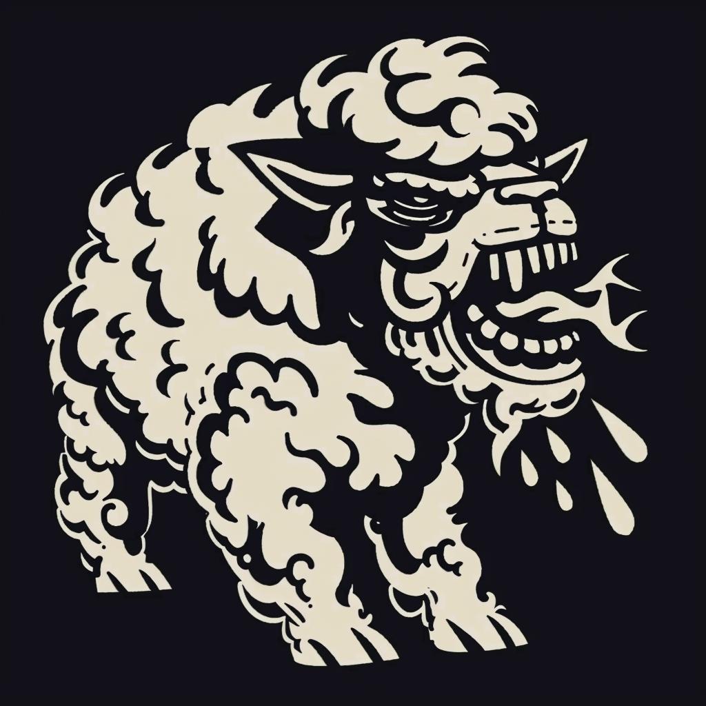 monster  sheep  growling  ram  zodiac  symbol  animal  mythical  illustration  culture 940069