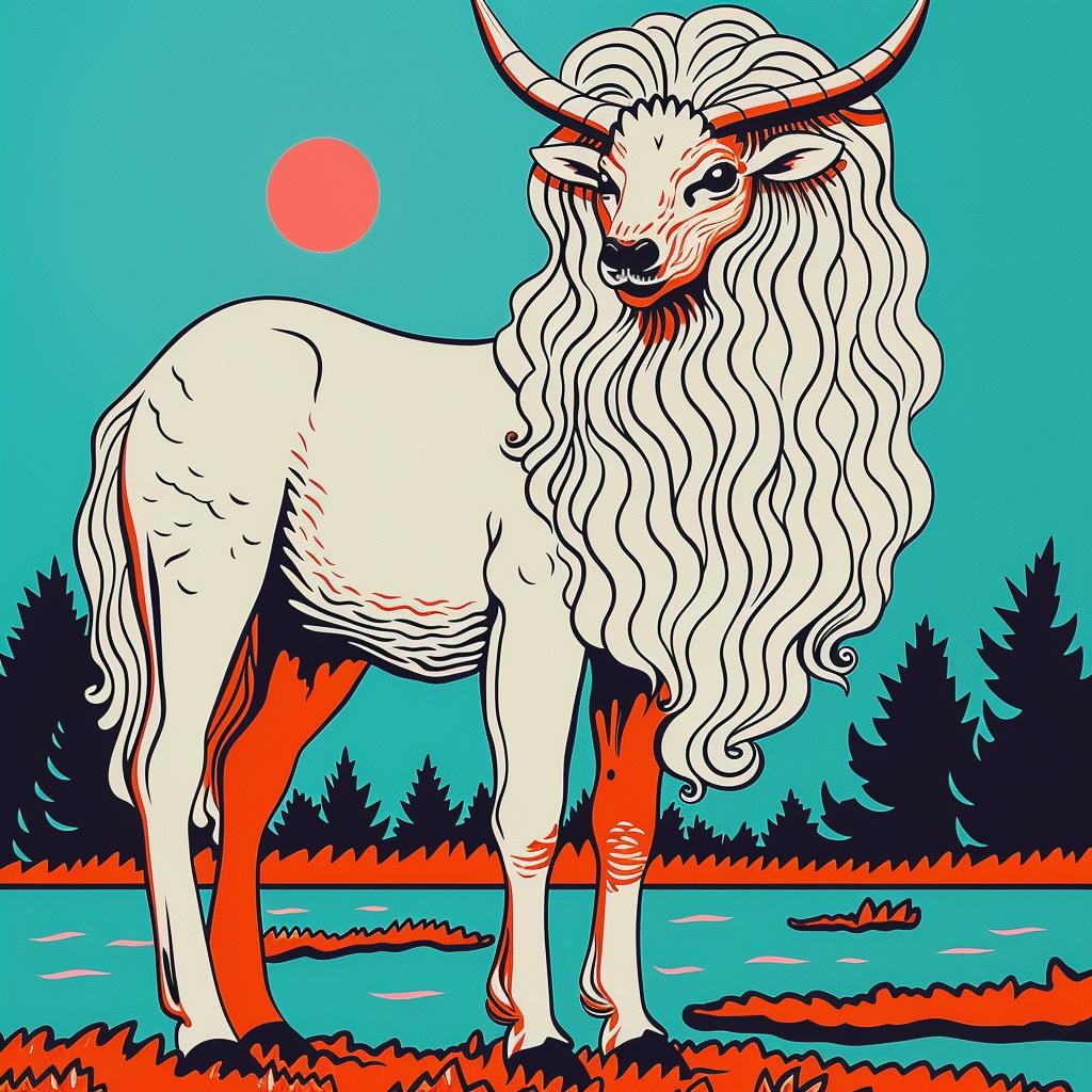 mythical  creature  goat  forest  hybrid  nature  fantasy  horns  wildlife  whimsical 941262