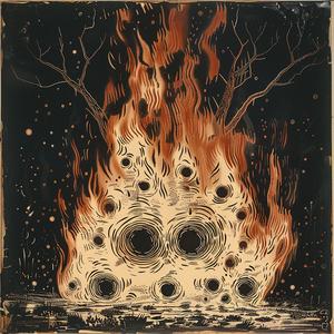 fire  drawing  chromolithography  tree  background  art  illustration  nature  dark  dramatic 1052083
