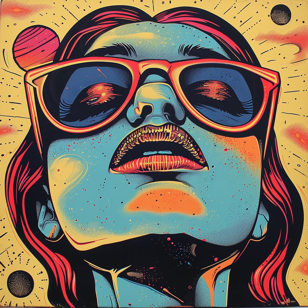 painting  woman  sunglasses  style  colorful  modern  fashion  portrait  art  vivid 929742