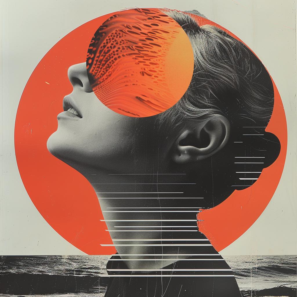 surreal  woman  sun  head  art  Erik Nitsche  hyper-realistic  screenprinting  visual  conceptual 960510