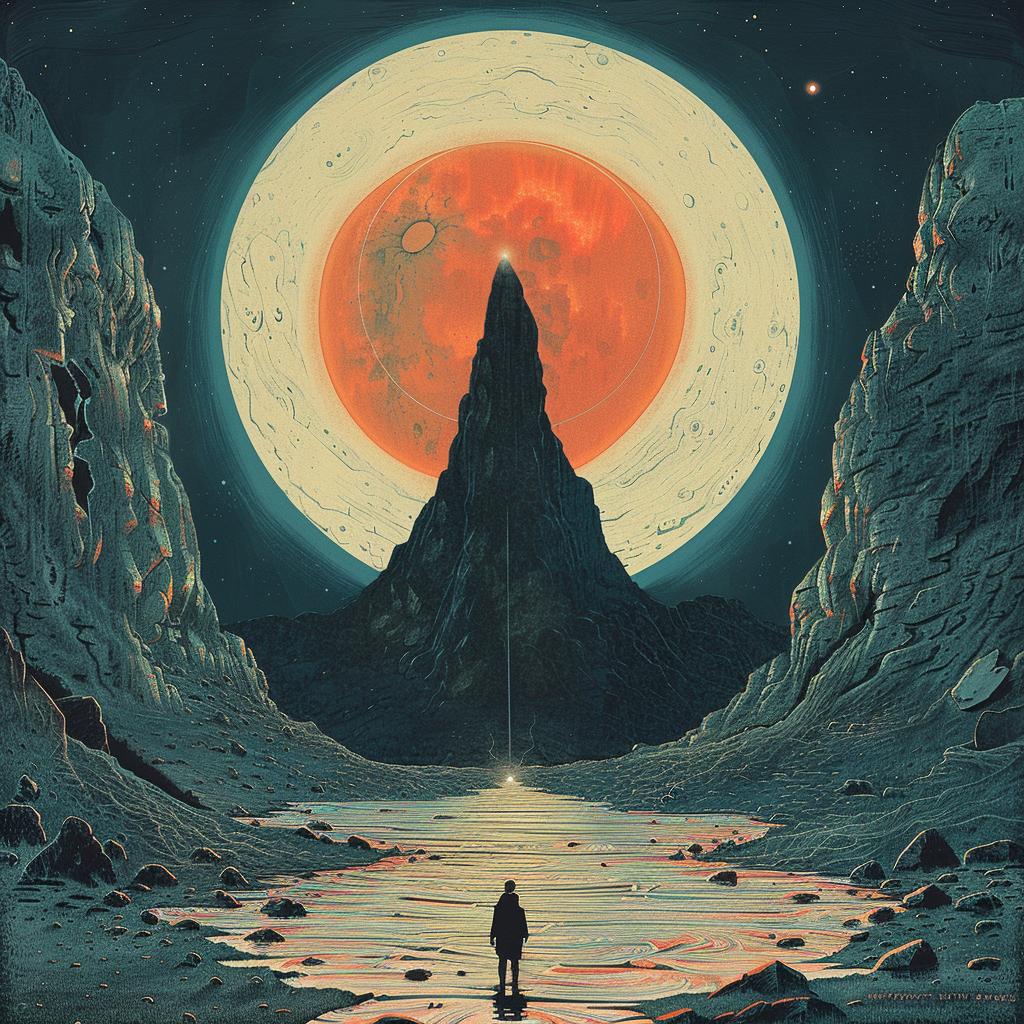 rockstar  man  moon  stand  front  sharp  focus  surreal  art  photo 963038