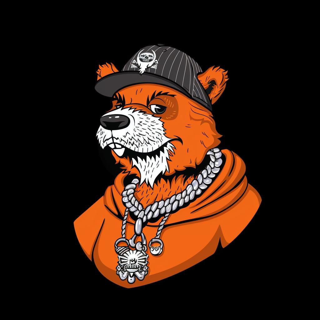 bear  cap  chain  aggressive  minimal  street  culture  anthropomorphic  animal  cartoon 959181