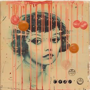 painting  woman  face  encaustic  art  red  color  expression  visual  style 1067658