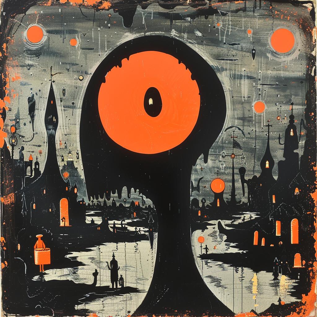 abstract  impressionism  city  dead  oil  canvas  Shaun Tan  figurative  24x36  artwork 928077